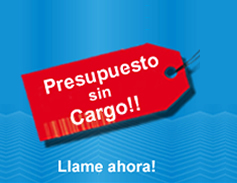 Destapaciones, presupuesto sin cargo.